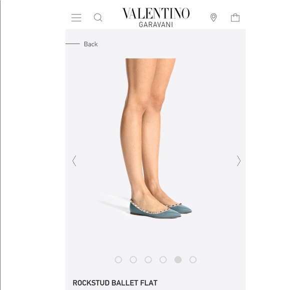 Valentino Garavani Rockstud ballet flat - Picture 3 of 8